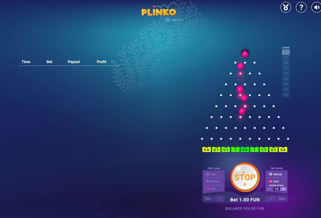 Plinko Thrill - Juegos del Casino Online de Betsoft Plinko Thrill - Juegos del Casino Online de Betsoft